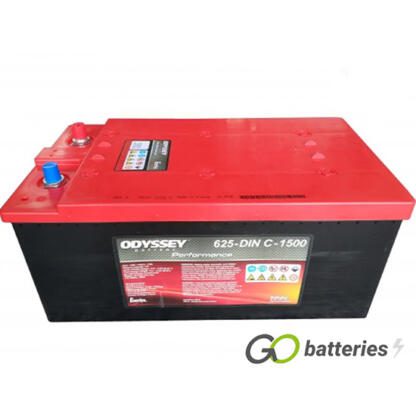 625-DINC-1500 Odyssey Performance Battery 12V 220Ah (625SHD) - Image 2