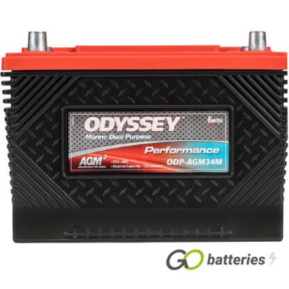 ODP-AGM34M Odyssey Marine Performance Battery 12V 65Ah 34M-790 - Image 2