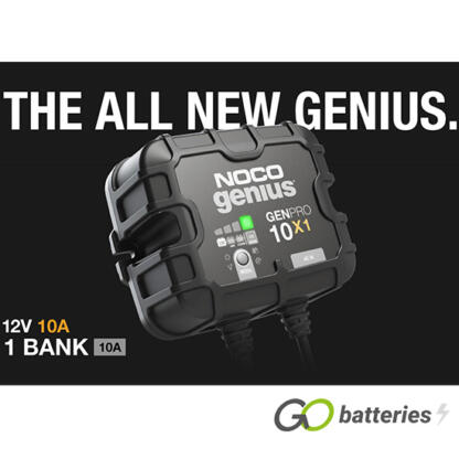 NOCO GENIUS GENPRO 10X1 12V 10-Amp 1-Bank On-Board Smart Battery Charger - Image 2