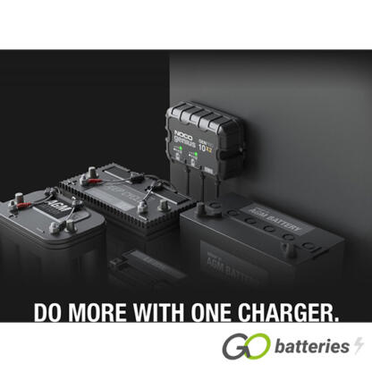 NOCO GENIUS GENPRO 10X2 12V 10-Amp 2-Bank On-Board Smart Battery Charger - Image 6