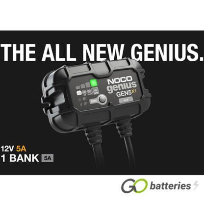 NOCO GENIUS GEN 5X1 12V 5-Amp 1-Bank On-Board Smart Battery Charger - Image 2