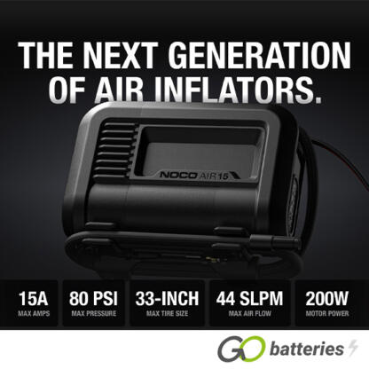 NOCO AIR15 Portable Air Inflator 12V 15A (Tyre Inflator) - Image 2
