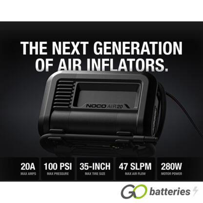 NOCO AIR20 Portable Air Inflator 12V 20A (Tyre Inflator) - Image 2
