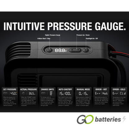 NOCO AIR20 Portable Air Inflator 12V 20A (Tyre Inflator) - Image 7