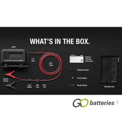 NOCO AIR20 Portable Air Inflator 12V 20A (Tyre Inflator) - Image 10