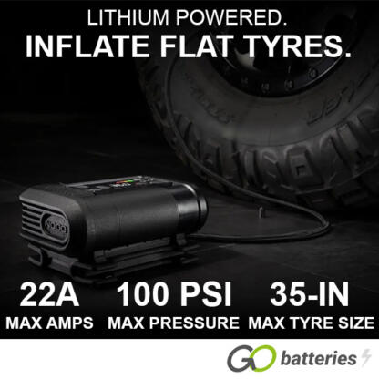 NOCO AX65 BOOST AIR Battery Jump Starter and Air Compressor 12V 7Ah 600A (Tyre Inflator) - Image 3