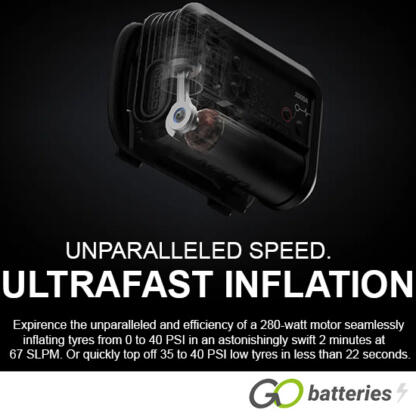 NOCO AX65 BOOST AIR Battery Jump Starter and Air Compressor 12V 7Ah 600A (Tyre Inflator) - Image 7