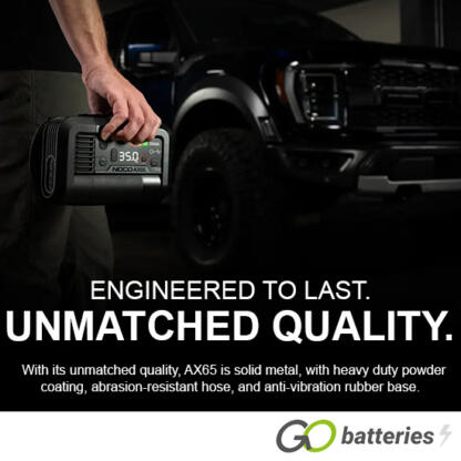 NOCO AX65 BOOST AIR Battery Jump Starter and Air Compressor 12V 7Ah 600A (Tyre Inflator) - Image 9