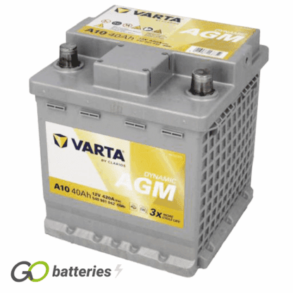 A10 Varta Dynamic AGM Start-Stop Battery 12V 40Ah 540 901 042 (002LAGM) - Image 3