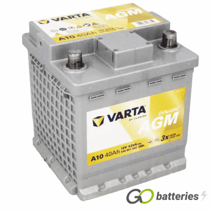 A10 Varta Dynamic AGM Start-Stop Battery 12V 40Ah 540 901 042 (002LAGM) - Image 2