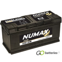 020AGM Numax AGM Start-Stop Battery 12V 105Ah