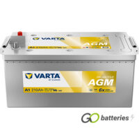 A1 Varta Promotive AGM Battery 12V 210Ah 710 901 120 (625AGM)