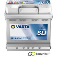 B19 Varta Dynamic SLI Battery 12V 45Ah 545 412 040 (012)