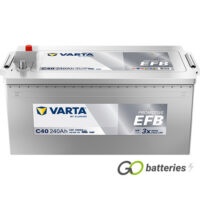 C40 Varta Promotive EFB Battery 12V 240Ah (625SHD) 740 500 120