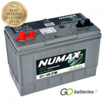 DC31MF Numax Sealed Leisure Battery 12V 105Ah