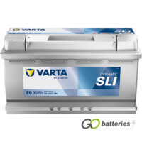 F6 Varta Dynamic SLI Battery 12V 90Ah 590 122 072 (017)