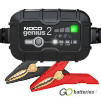 NOCO GENIUS 2UK 6V/12V 2-Amp Fully Automatic Smart Battery Charger