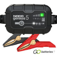 NOCO GENIUS 5UK 6V/12V 5-Amp Fully Automatic Smart Battery Charger