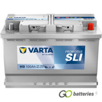 H9 Varta Promotive SLI Battery 12V 100Ah 600 123 072