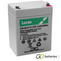 LSLA2.9-12 Lucas AGM Battery 12V 2.9Ah