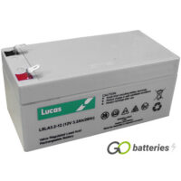 LSLA3.2-12 Lucas AGM Battery 12V 3.2Ah