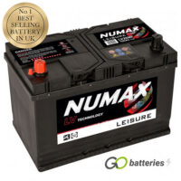 LV26MF Numax Sealed Leisure Battery 12V 95Ah