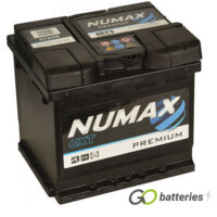 012UR Numax Premium Car Battery 12V 52Ah