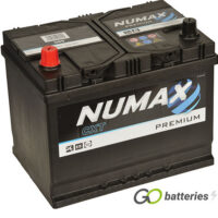 069 Numax Premium Car Battery 12V 68Ah