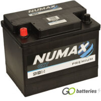 072T Numax Premium Car Battery 12V 70Ah
