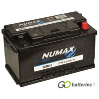 110 Numax Premium Car Battery 12V 80Ah