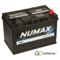 249H Numax Premium Car Battery 12V 91Ah