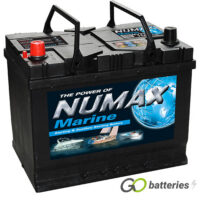 MV22MF Numax Marine Battery 12V 75Ah