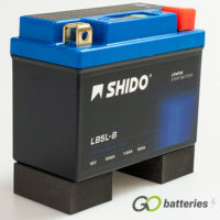 YB5L-B Shido Lithium Motorcycle Battery LiFePO4 LB5L-B (YB5LB)