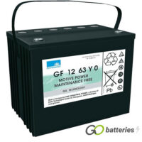 GF12063YO Sonnenschein Gel Battery 12V 70Ah