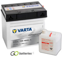 Y60-N24L-A Varta Freshpack Motorcycle Battery 12V 25Ah 525 015 022 (525 015 030) (Y60N24LA) (52515)