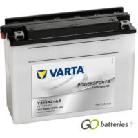 YB16AL-A2 Varta Freshpack Motorcycle Battery 12V 16Ah 516 016 012 (516 016 018) (YB16ALA2)