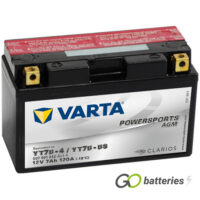 YT7B-BS Varta AGM Motorcycle Battery 12V 7Ah 507 901 012 (YT7B-4) (YT7B4)