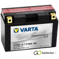 YT9B-BS Varta AGM Motorcycle Battery 12V 8Ah 509 902 008 (508 902 012) (YT9B-4) (YT9B4)