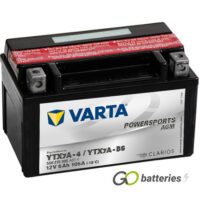 YTX7A-BS Varta AGM Motorcycle Battery 12V 6Ah 506 015 005 (506 015 011) (YTX7ABS)