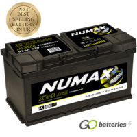 XDC25AGM Numax Sealed AGM Leisure Battery 12V 95Ah