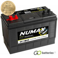 XV31MF Numax Sealed Leisure/Marine Battery 12V 105Ah