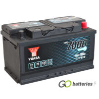 YBX7110 Yuasa EFB Start-Stop Plus Battery 12V 75Ah (110EFB)