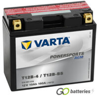 YT12B-BS Varta AGM Motorcycle Battery 12V 10Ah 510 901 016 (YT12B-4) (YT12B4)